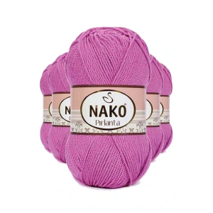 LitaeTrend 5 Adet Pırlanta Amigurumi El Örgü İpi Yünü Gül 1249