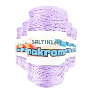 LitaeTrend 5 Adet Polyester Makrome İpi 3200 Lila 100 gr