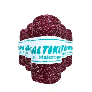 LitaeTrend 5 Adet Polyester Simli Makrome İpi SG-1560