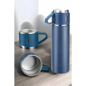 LitaeTrend 500 ml Kapasiteli Taşınabilir Basınçlı Termos Seti Günlük Kullanım için İdeal