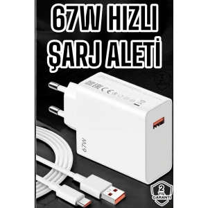 LitaeTrend 67W Şarj Aleti Turbo Hızlı Type-C Şarj