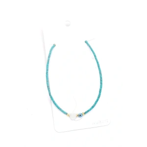 LitaeTrend Afgan Boncuk Halhal - Su Yeşili