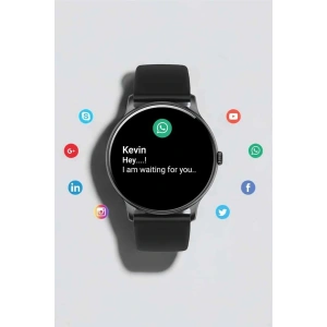 LitaeTrend Akıllı Saat Çok Fonksiyonlu Sesli Görüşme NFC Uyumlu Amoled Ekran