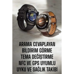 LitaeTrend Akıllı Saat Sesli Görüşme, NFC Uyumlu, Bildirim Görme ve Uyku ve Sağlık Takibi