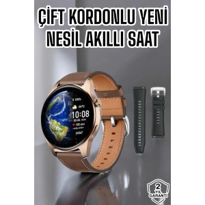 LitaeTrend Akıllı Saat Sesli Görüşme NFC ve GPS Uyumlu Bluetooth Bağlantılı