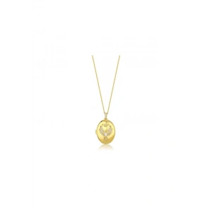 LitaeTrend Alya Anka Kuşu Kolye - Altın