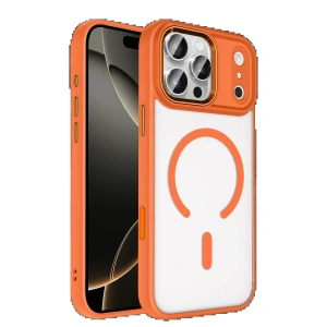 LitaeTrend Apple iPhone 17 Pro Max Terea Magsafe Kapak - Turuncu