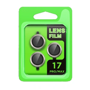 LitaeTrend Apple iPhone 17 Pro Raze Metal Kamera Lens - Gri