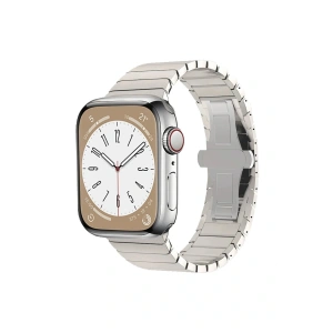 LitaeTrend Apple Watch 38mm KR413 Fine Steel Kordon - Yıldız Işığı