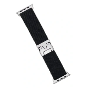 LitaeTrend Apple Watch 42mm Forest Kumaş Kordon - Siyah