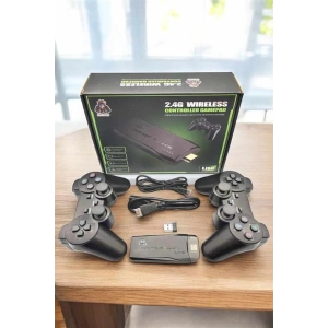 LitaeTrend Atari Oyun Konsolu 2000 Oyunlu Game Stick 2.4G Wireless