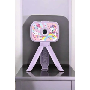 LitaeTrend Ayaklı Mini Fotoğraf Makinesi Çocuk Için Eğitici Video Kamera