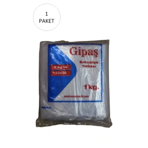 LitaeTrend Bakkaliye Naylon Torba 2kg lık 23x36 cm 1 Paket (Takriben 260 Adet)