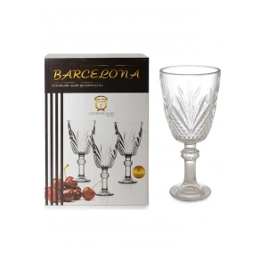 LitaeTrend Barcelone 6 Lı Ayaklı Bardak Royaleks-9098