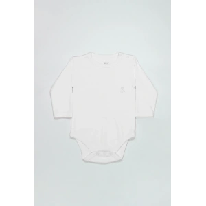 LitaeTrend Bistyle Natural Basic Style Uzun Kol Body 17104 Beyaz