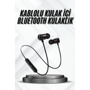 LitaeTrend Bluetooth Bağlantılı Kablolu Mıknatıslı Sport Kulaklık