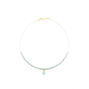 LitaeTrend Boncuk Ananas Kolye - Beyaz