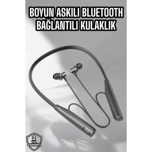 LitaeTrend Boyun Bantlı Bluetooth Kulaklık Yüksek Ses Kaliteli 100 Saat Kulaklık