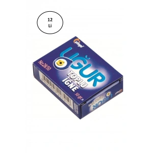 LitaeTrend Brons Brnu-2 Uğur Toplu İğne 28/50 Gr 12li