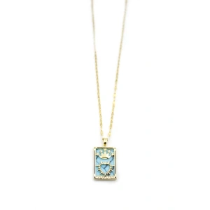 LitaeTrend Çelik Tarot Kolye - Altın