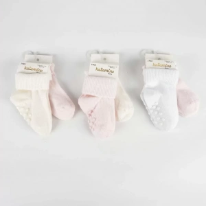 LitaeTrend Cenet 2li Absli Kız Bebek Soket Çorap  Asorti