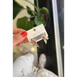 LitaeTrend Çiçek Küpe - Pembe