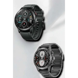 LitaeTrend Çift Kordonlu Yüksek Çözünürlüklü Akıllı Saat Uyku İzleyici & Spor Modları