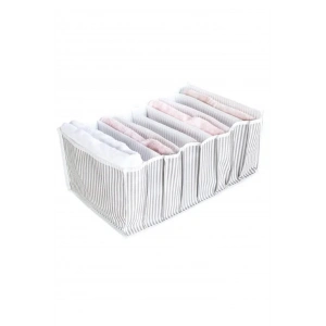 LitaeTrend Çizgili Akordiyon Organizer L Boy 24x37x18 Cm Royaleks-EV354