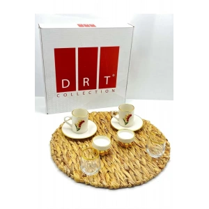 LitaeTrend Collection Kahve Seti Lale Royaleks-DRT-6060-5