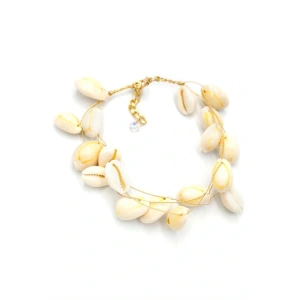 LitaeTrend Deniz Kabuğu Halhal - Beyaz