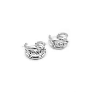 LitaeTrend Dorika Halka Küpe - Gümüş