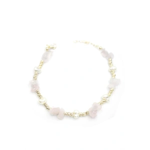 LitaeTrend Dorika Taş Halhal - Pembe