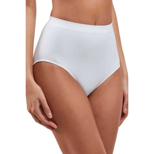 LitaeTrend Elite Lite Kadın Yüksek Bel Dikişsiz İz Yapmaz Slip Külot Beyaz 811
