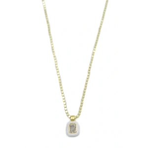 LitaeTrend Ezme Zincir Kolye - 60 cm - Altın