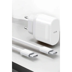 LitaeTrend Güç Adaptörü ve Kablosu Şarj Aleti 15/15 Pro Max Uyumlu Hızlı Şarj