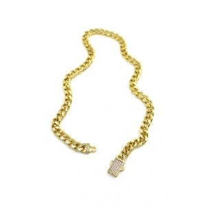 LitaeTrend Gurmet Zincir Kolye- 45cm - Altın