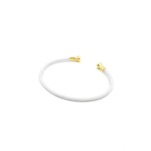 LitaeTrend Hasır Pndr Bileklik - Beyaz