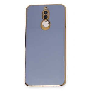 LitaeTrend Huawei Mate 10 Lite Kılıf Volet Silikon - Mavi