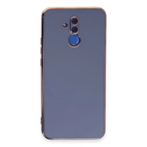 LitaeTrend Huawei Mate 20 Lite Kılıf Volet Silikon - Mavi