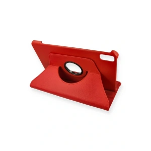 LitaeTrend Huawei MatePad 10.4 Kılıf 360 Tablet Deri Kılıf - Kırmızı