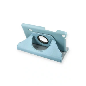 LitaeTrend Huawei MediaPad T3 7 Kılıf 360 Tablet Deri Kılıf - Turkuaz