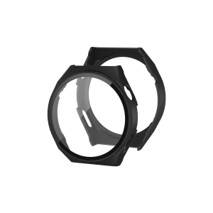 LitaeTrend Huawei Watch GT2 46mm Dota Camlı Kasa Ekran Koruyucu - Siyah