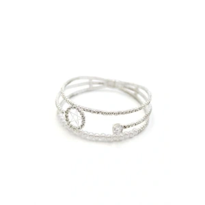 LitaeTrend İncili Su Yolu Bileklik - Gümüş