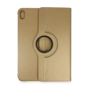 LitaeTrend iPad 2022 10.9 (10.nesil) Kılıf 360 Tablet Deri Kılıf - Gold
