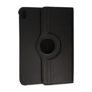 LitaeTrend iPad 2022 10.9 (10.nesil) Kılıf 360 Tablet Deri Kılıf - Siyah