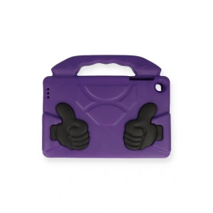 LitaeTrend iPad 4 9.7 Kılıf Like Stantlı Tablet Silikon - Mor