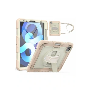 LitaeTrend iPad Pro 11 (2020) Kılıf Strap New Tablet Kapak - Pembe