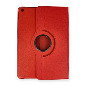 LitaeTrend iPad Pro 13 (2024) Kılıf 360 Tablet Deri Kılıf - Kırmızı