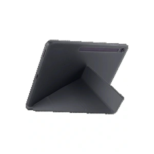 LitaeTrend iPad Pro 13 (2024) Kılıf Kalemlikli Hugo Tablet Kılıfı - Siyah