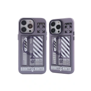 LitaeTrend iPhone 14 Pro Max Kılıf Apollo Magneticsafe Desenli Kapak - Apollo Mor - 1